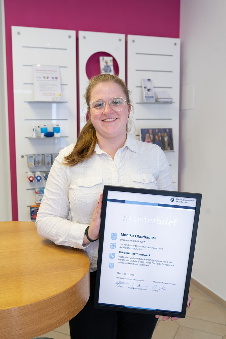 Monika Oberhauser, Hörakustikmeisterin bei OTT hören in Wolnzach